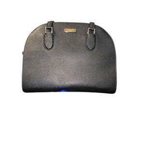 kate spade black satchel handbag
